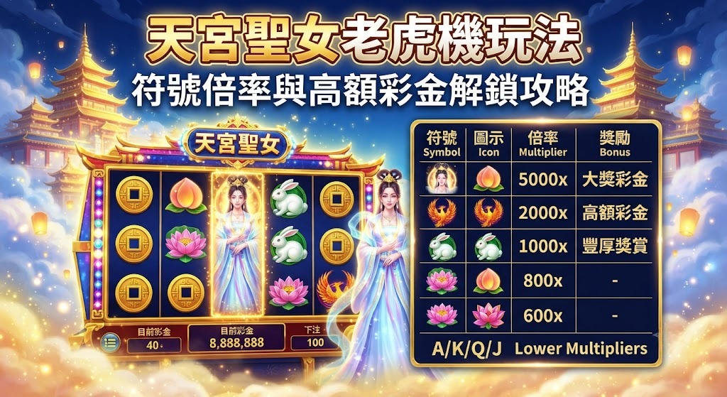 符號倍率與高額彩金解鎖攻略