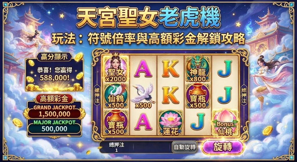 符號倍率與高額彩金解鎖攻略 符號倍率與高額彩金解鎖攻略