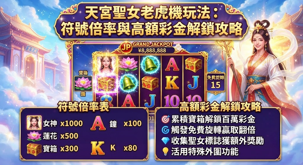 符號倍率與高額彩金解鎖攻略 符號倍率與高額彩金解鎖攻略